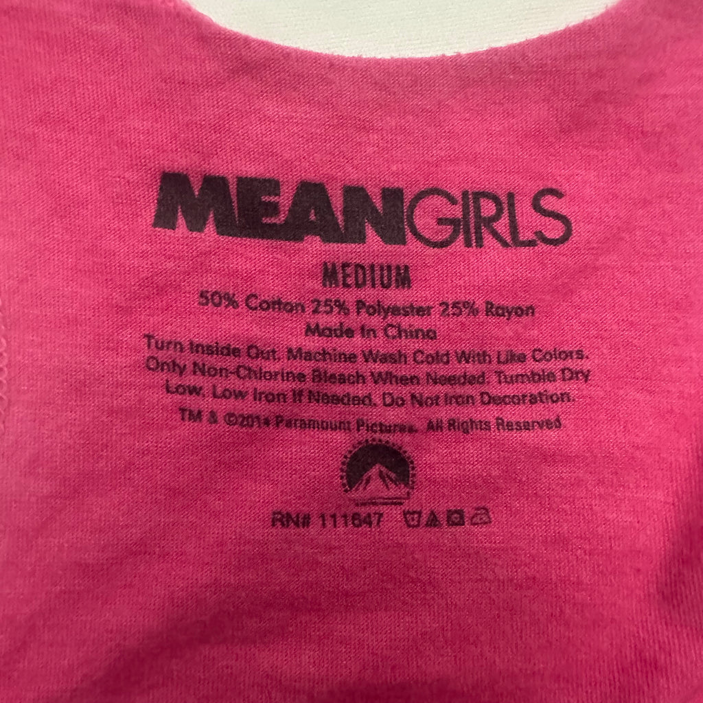 pink mean girls tank top