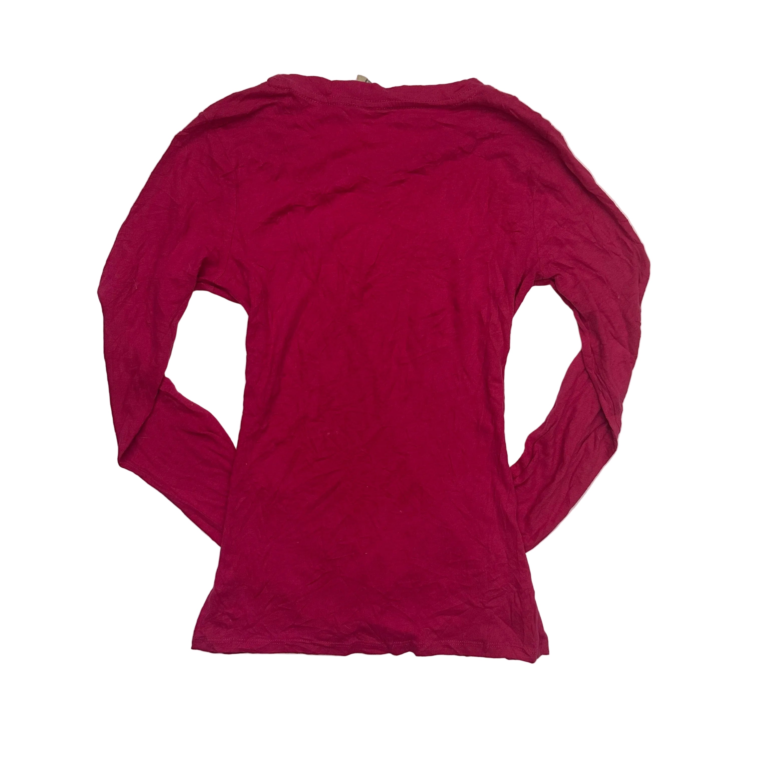 hollister pink long sleeve