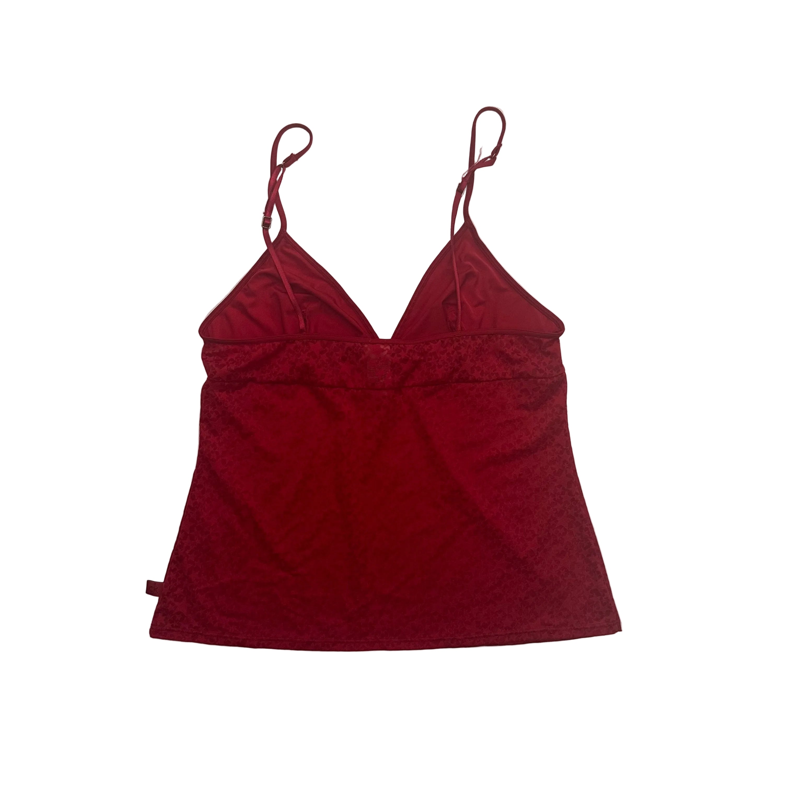 red babydoll cami
