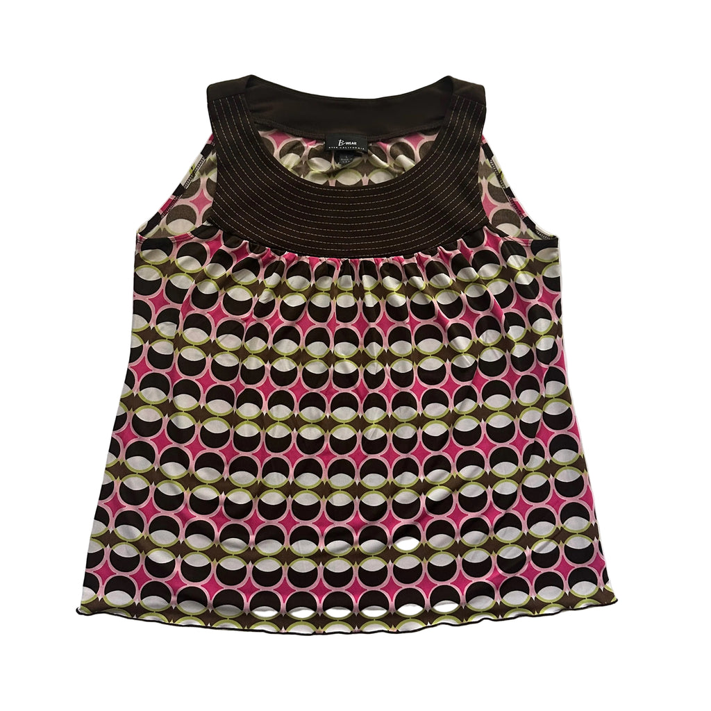 y2k sleeveless blouse