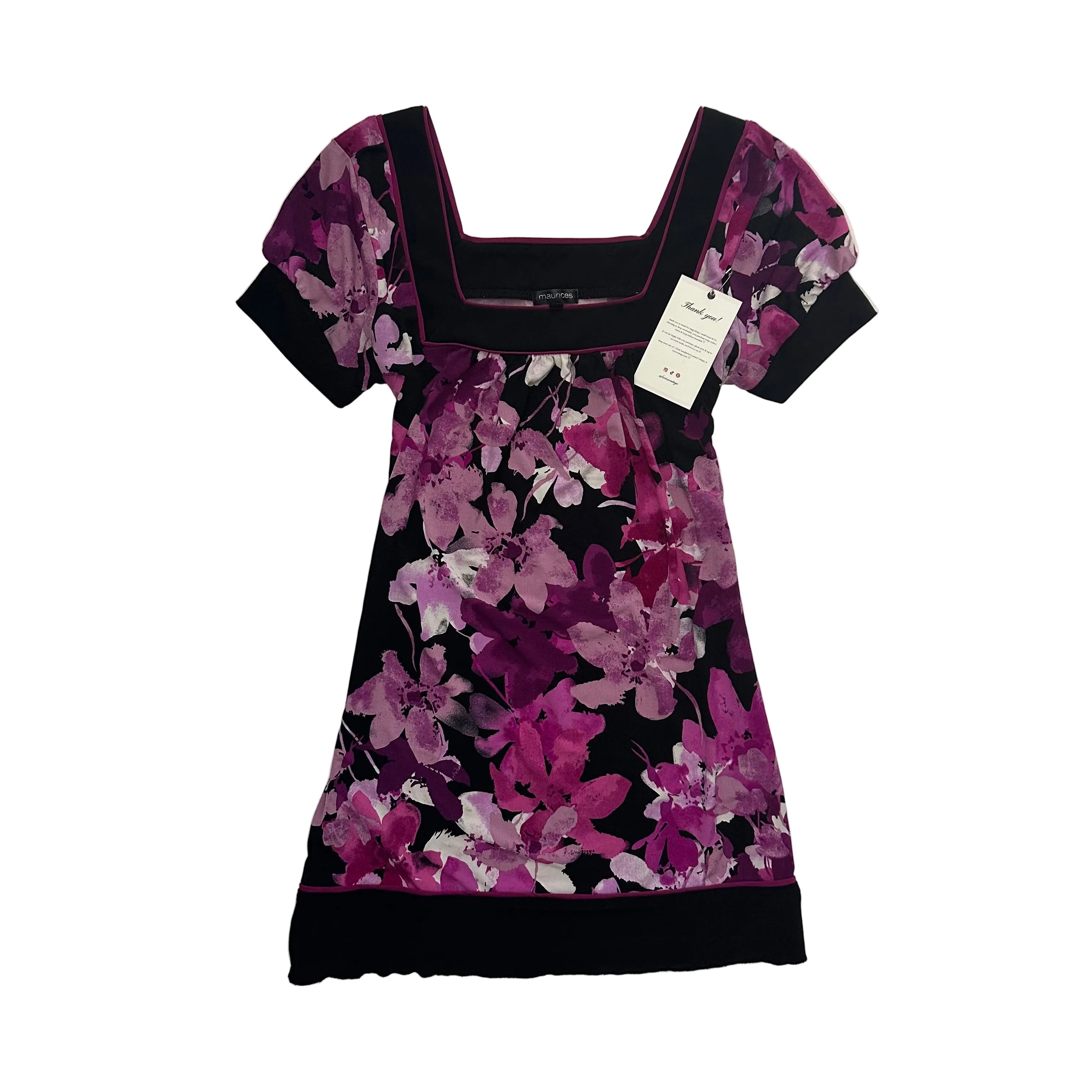 maurices floral blouse