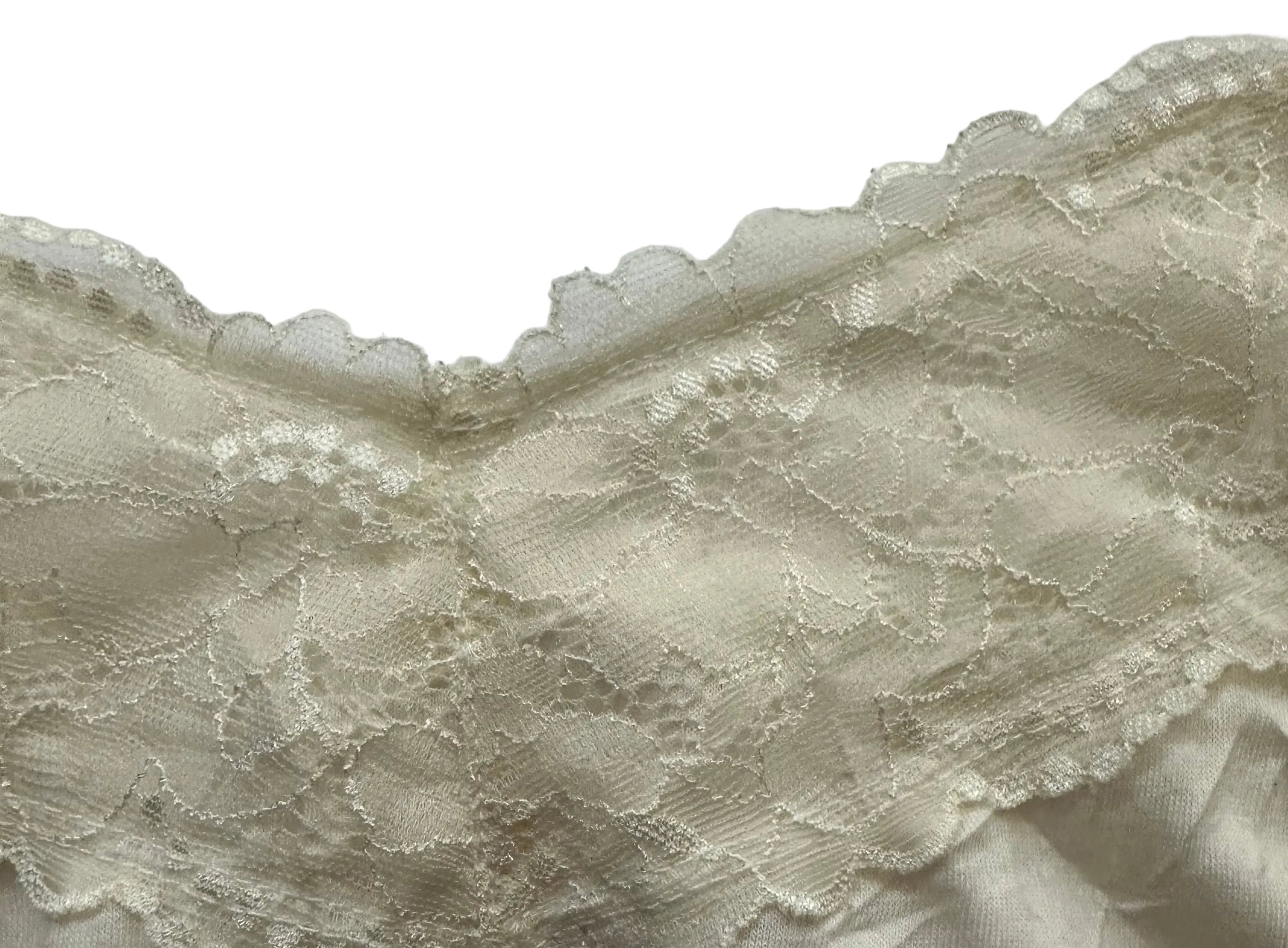white lace cami