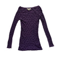 vintage purple long sleeve