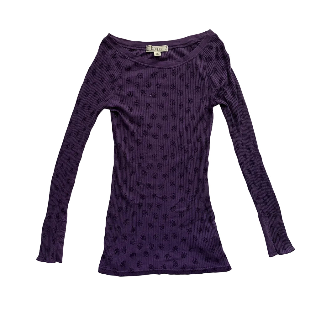 vintage purple long sleeve