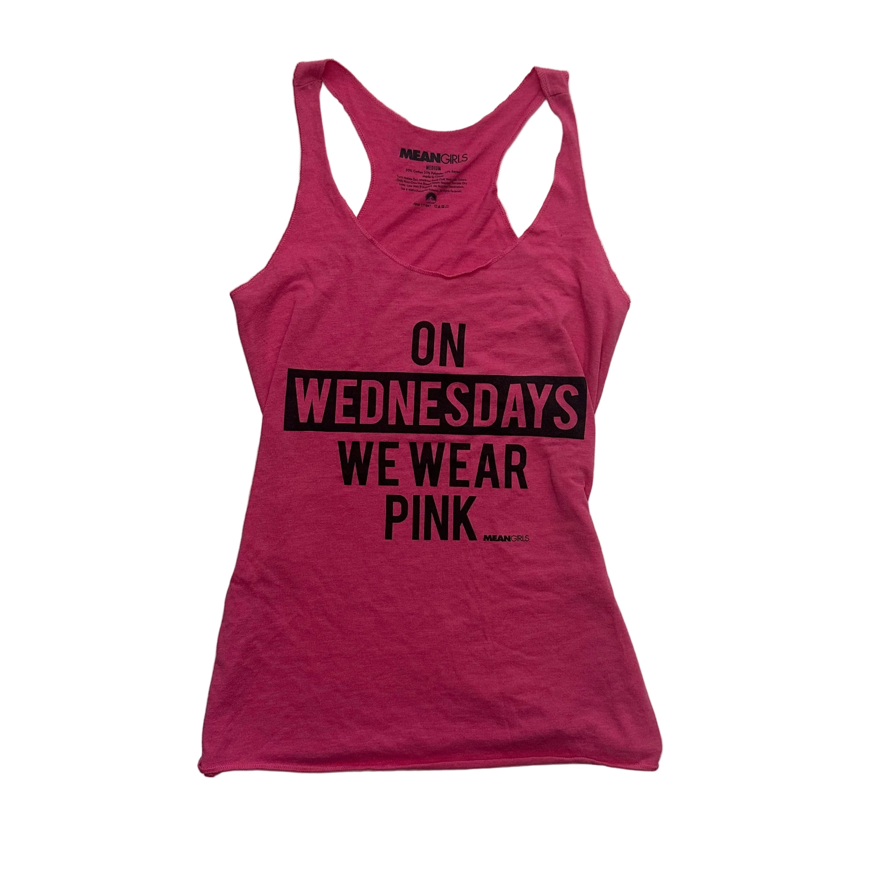 pink mean girls tank top