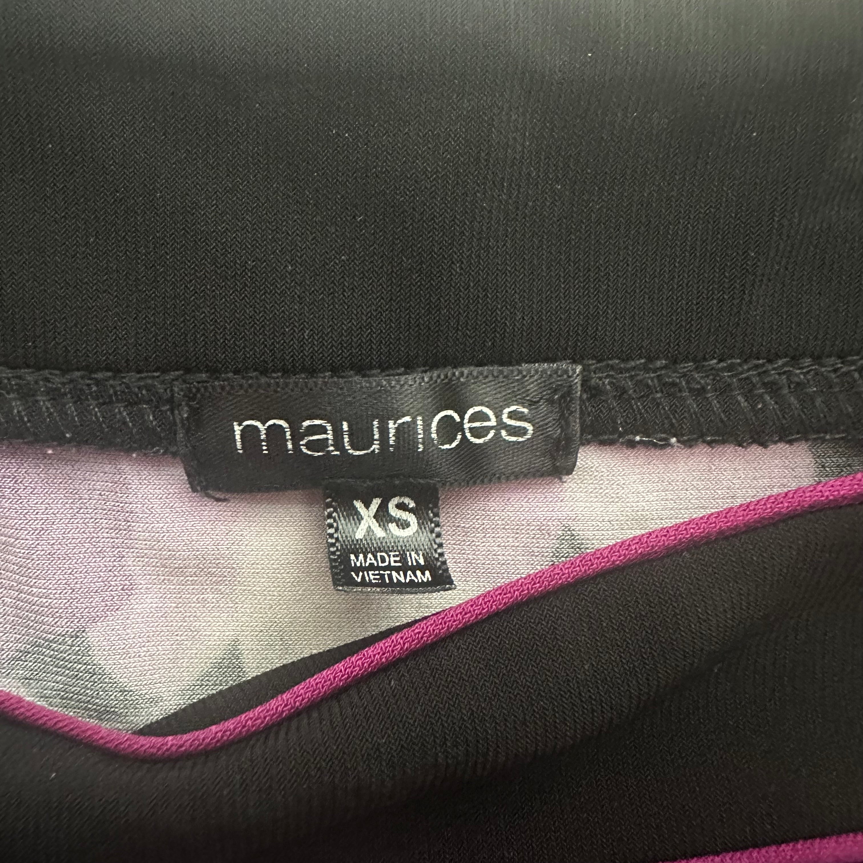 maurices floral blouse