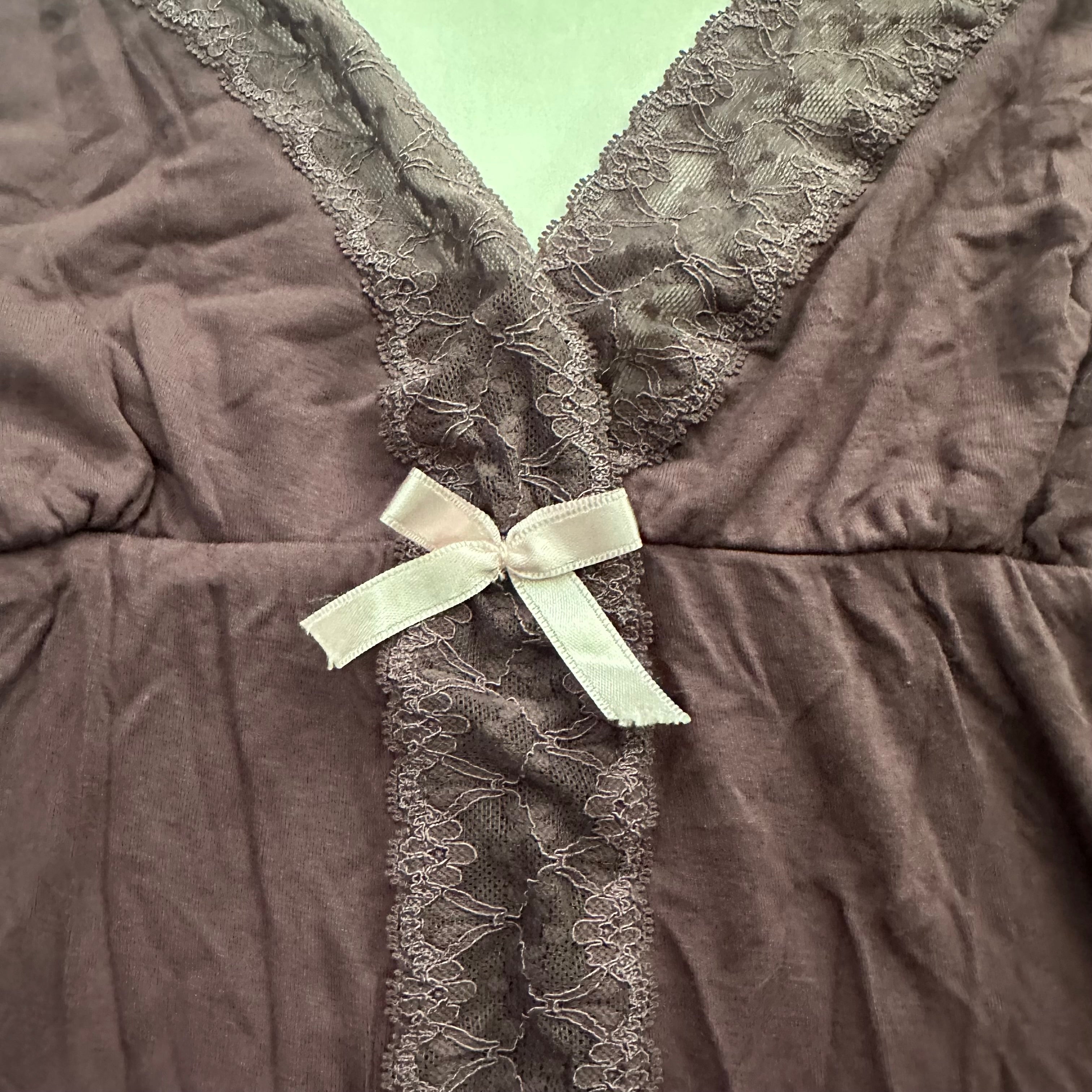 vintage purple night gown