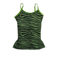 zebra pattern tank top