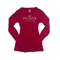 hollister pink long sleeve