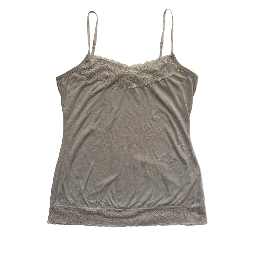 purple lace cami