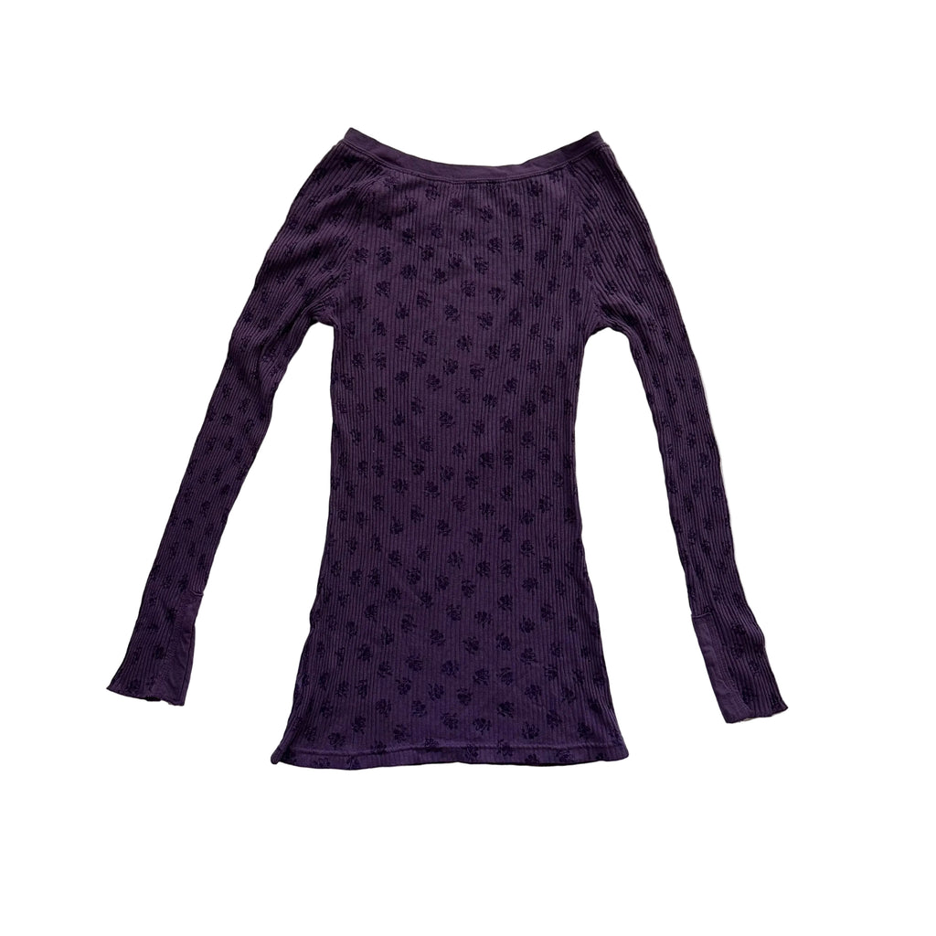 vintage purple long sleeve