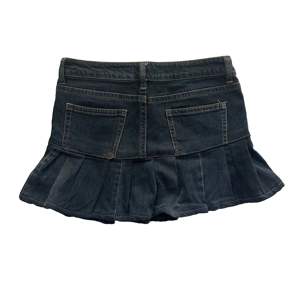 ruffle mini skirt