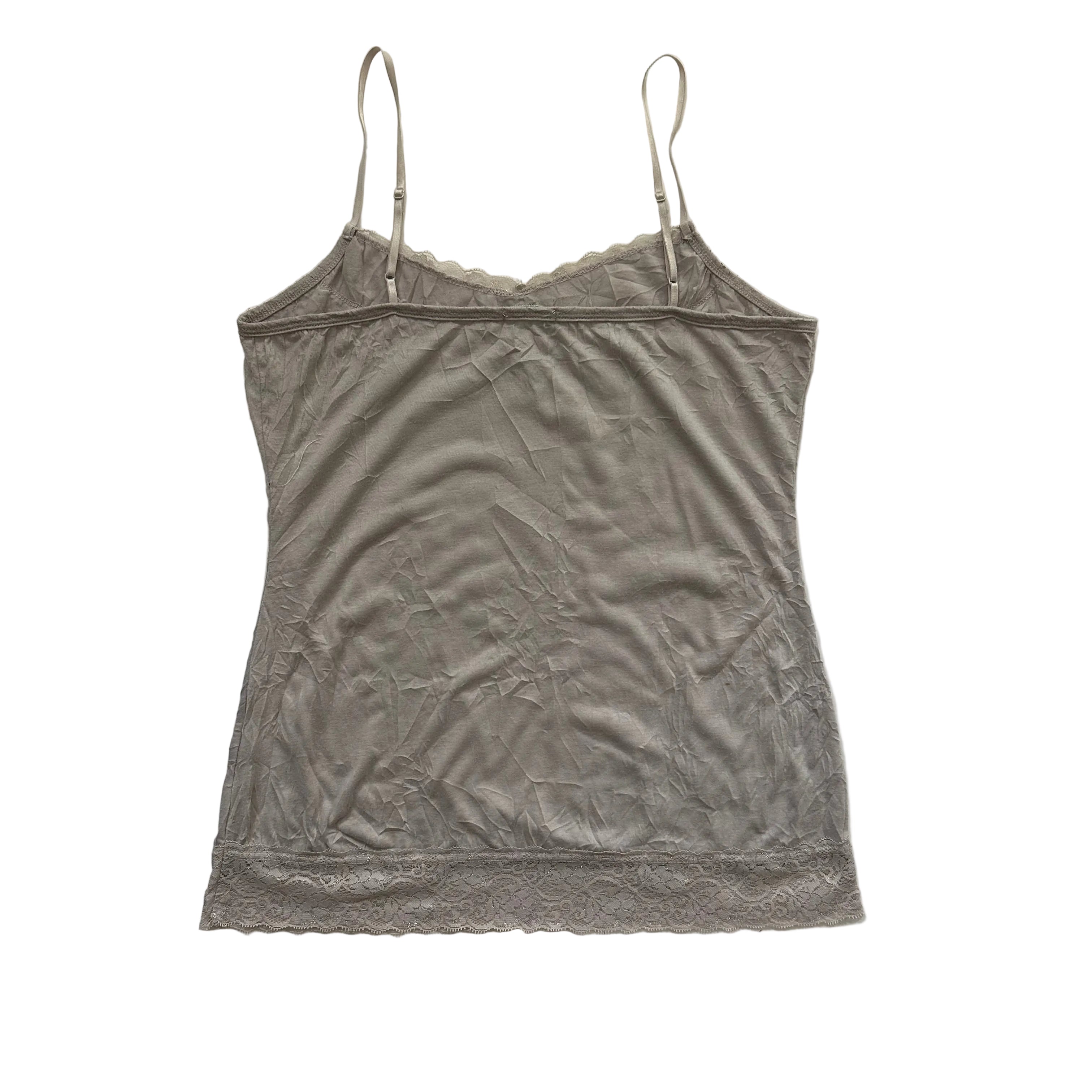 purple lace cami
