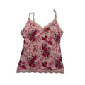 floral lace cami