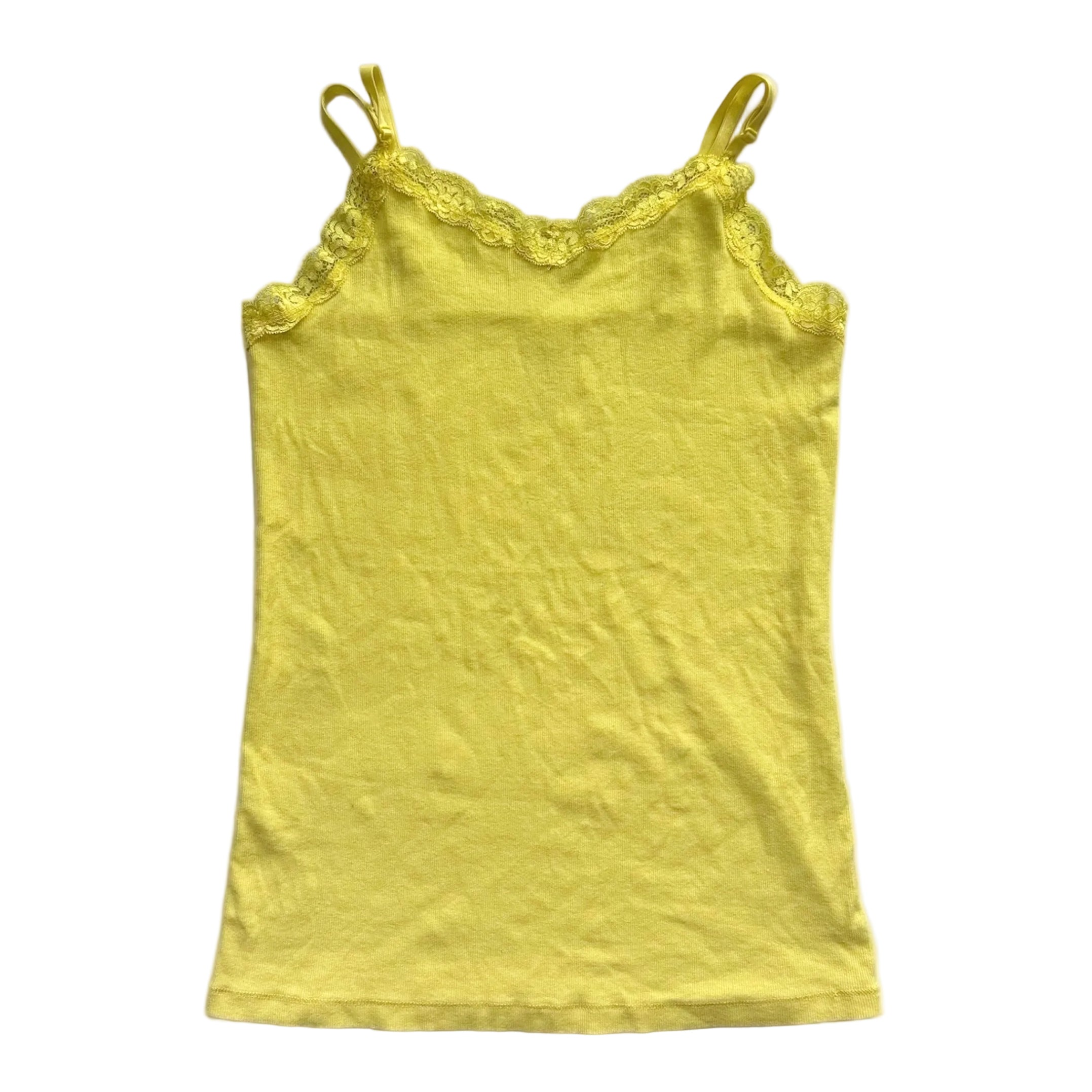 vintage yellow tank top