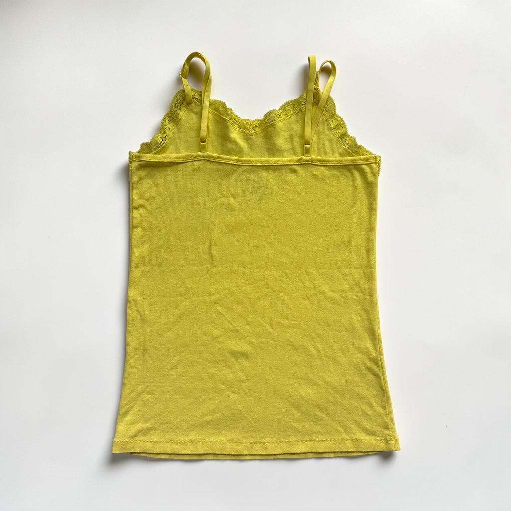 vintage yellow tank top