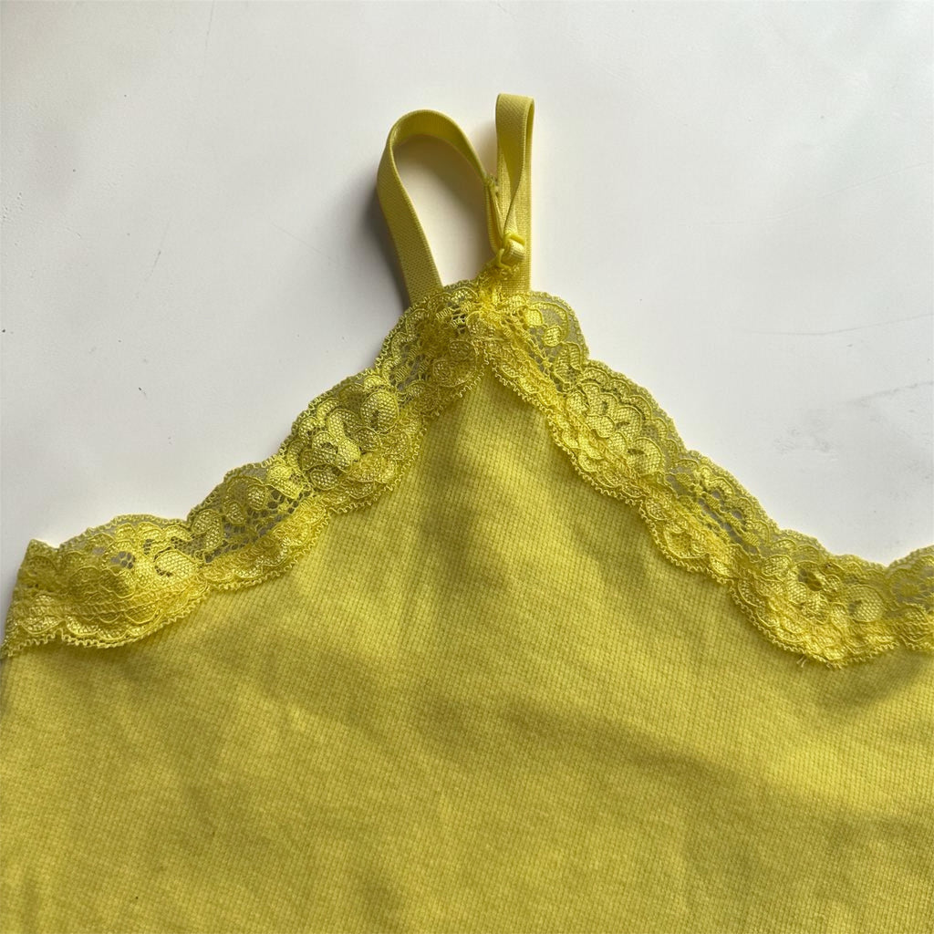vintage yellow tank top